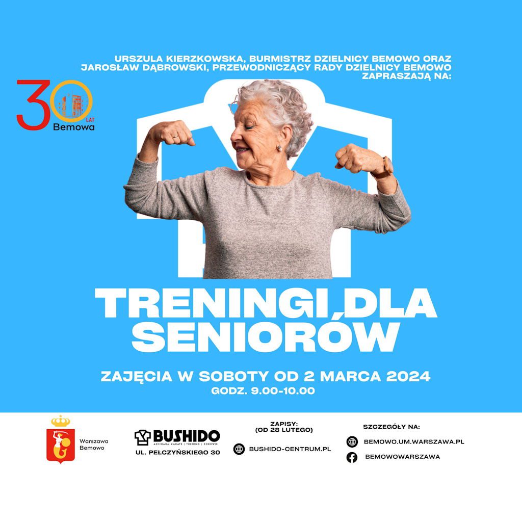 Treningi dla Seniorów w Bushido